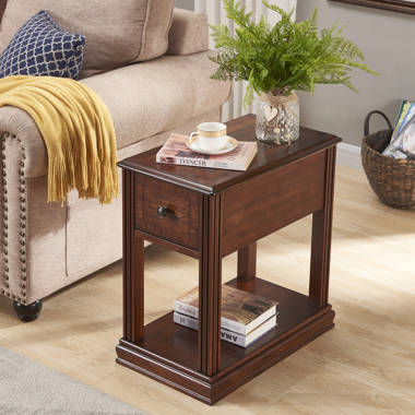 Mathis end table with storage discount